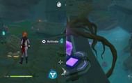 The water level goes down (Image via Genshin Impact)